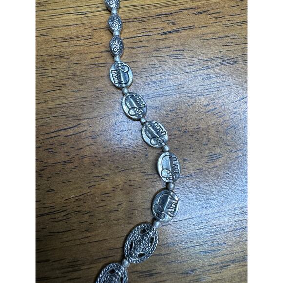 Ganesha Pendant Necklace With Lucky Elephants. - Picture 6 of 6